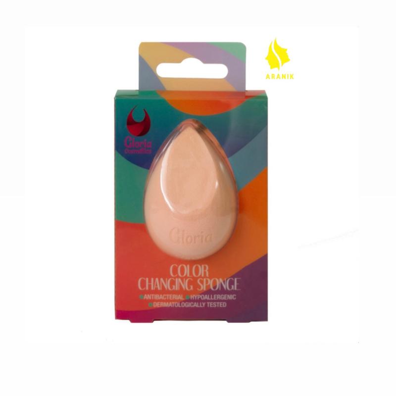  اسفنج حرارتی گلوریا (بیوتی بلندر حرارتی تغییر رنگ) ‏thermal sponge