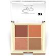 پالت سایه 4 رنگ گلدن رز Quattro  ‏GOLDEN ROSE Quattro Eyeshadow Palette 
