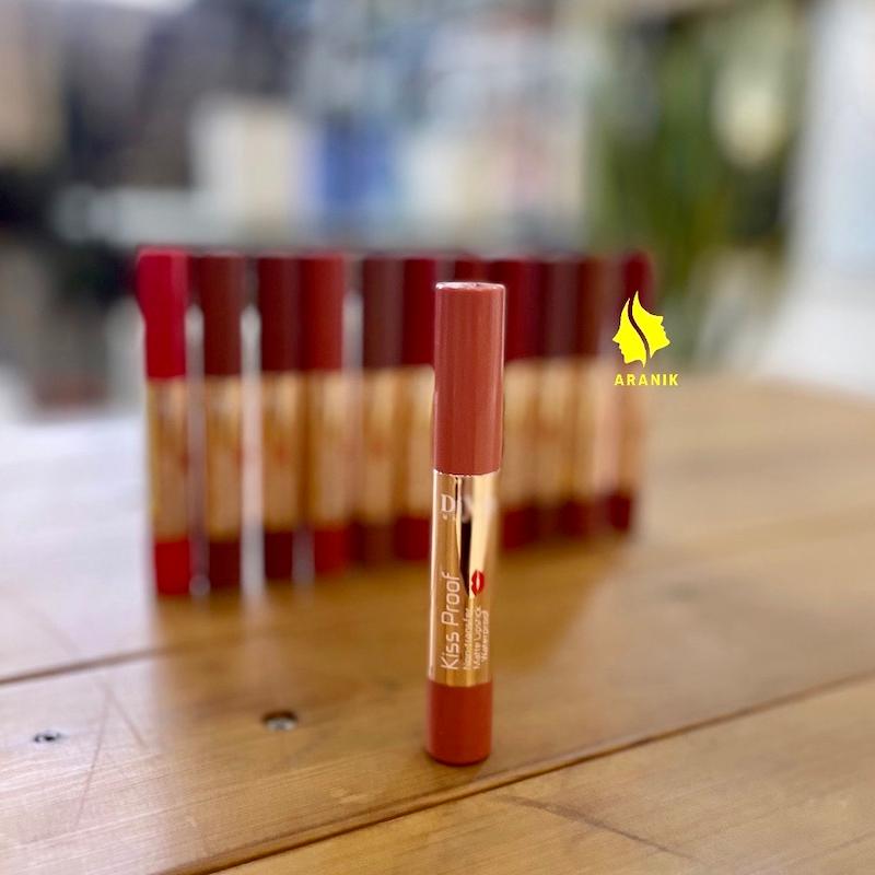 ‎دیویو رژ جامد 24ساعته divio kiss proof lipstick 