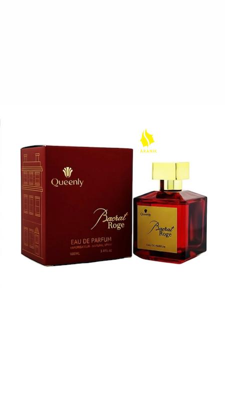 ادو پرفیوم باکارات رژ از برند کویین‌لی (Queenly BACRAT ROGE EDP 100ml) 