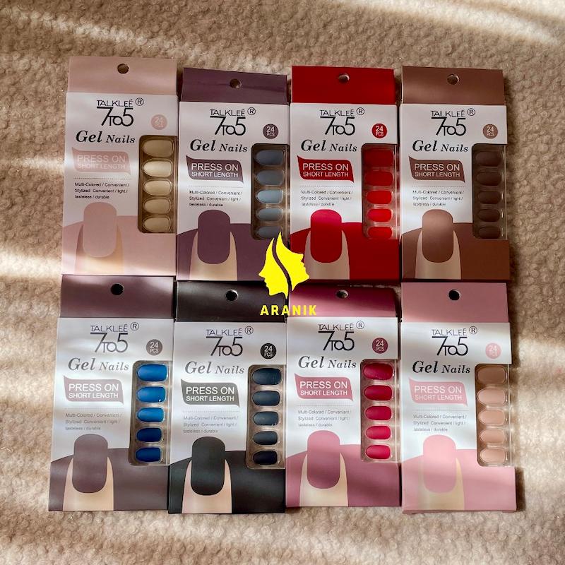 ناخن مصنوعی ژله ای ۲۴ عددی gel nails