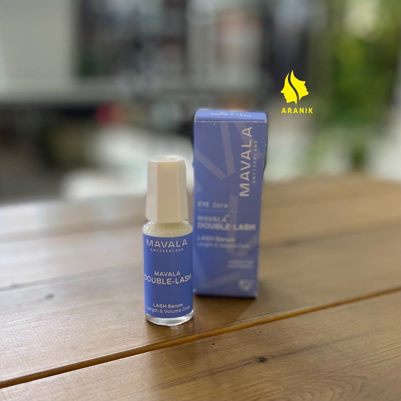محلول تقویت کننده مژه و ابرو MAVALA ماوالا ‏Mavala DOUBLE-LASH Serum