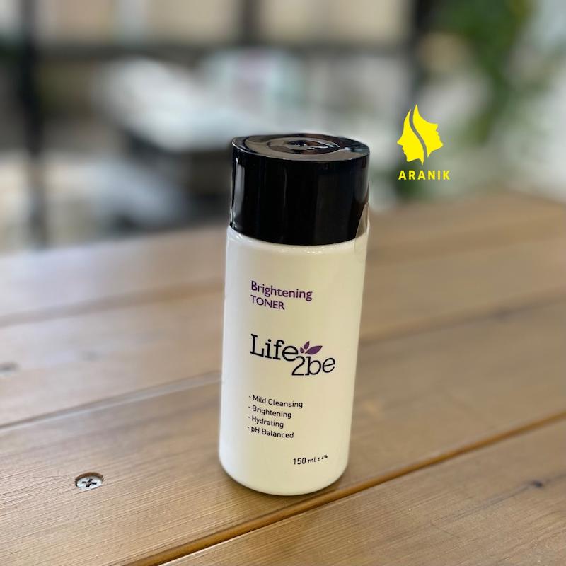 تونر روشن کننده پوست چرب لایف توبی Brightening Toner - Life2be
