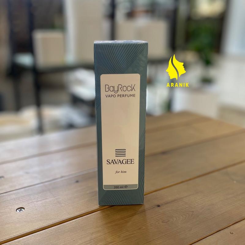 بادی اسپلش مردانه واپو پرفیوم بایراک مدل ساواج  BAYROCK SAVAGEE VAPO PERFUME FOR HIM