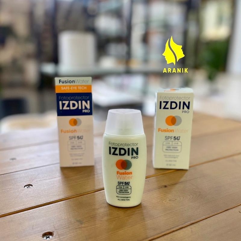 کرم ضد آفتاب فیوژن واتر Fusion Water Sunscreen Cream SPF50 Izdin PRO