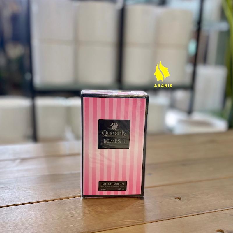 عطر زنانه کویین لی مدل بامبشل حجم 100 میل Queenly BOMBSHI for her EDP 100ml