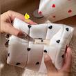 میکاپ بگ پارچه‌ای وارداتی طرح قلب