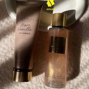 ست بیر وانیلا شیمر اکلیلی ویکتوریا سکرت اورجینال | Set Victoria’s Secret Bare Vanilla 