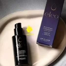 روغن ترمیم کننده شبانه مو حاوی روغن آرگان eleo اورجینال