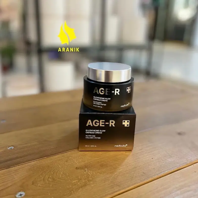 کرم کپسولی گلوتاتیون مدیکیوب Medicube AGE-R Glutathione Glow Capsule Cream