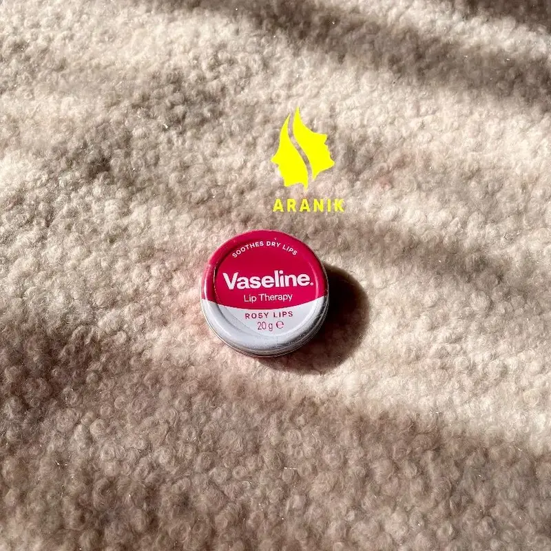 بالم لب رزی براق مرطوب کننده وازلین  Rosy Moisturizer Radiant lip balm Vaseline