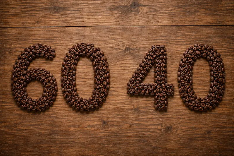 قهوه ۶۰ درصد عربیکا