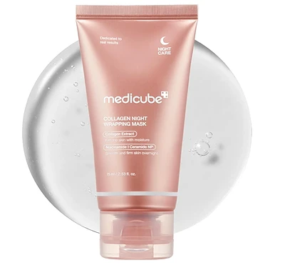 تصویر ماسک شب کلاژن مدی کیوب medicube - Collagen Night Wrapping Mask