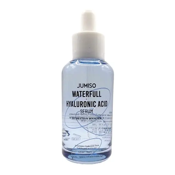 تصویر سرم آبی رنگ واترفول جومیسو سرم هیالورونیک اسید واترفول جومیسو  Jumiso Waterfull Hyaluronic Acid Serum