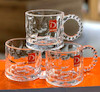 ماگ دسته حلقه منجوقی طرح سنگ Deli Glass