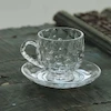 ست استکان نعلبکیmeteorite دلی گلس DELI GLASS