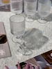 بستنی خوری پایه کوتاه شیاردار وارداتی