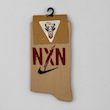 جوراب اسپرت کرم طرح NXN