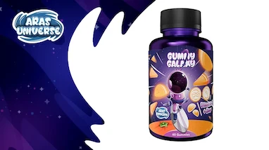 پاستیل‌های ویتامین سی و زینک گامی گلکسی (Gummy Galaxy)