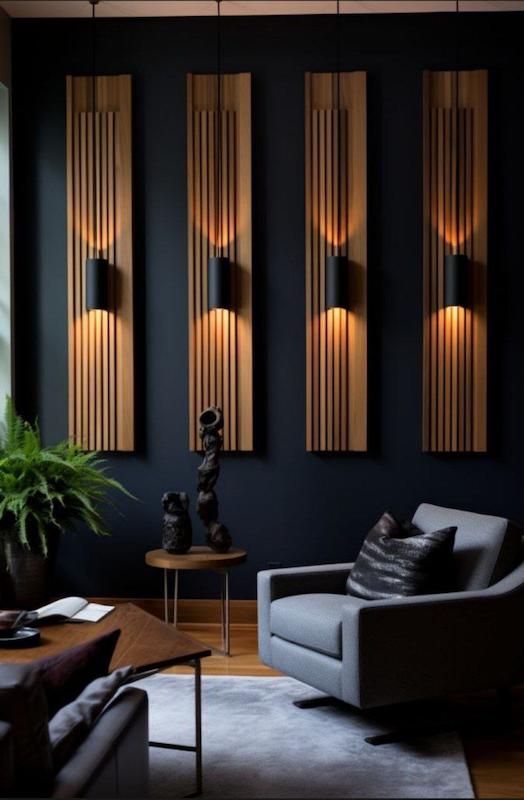 چراغ دکوراتیو مستطیل دوطرفه نیم گرد