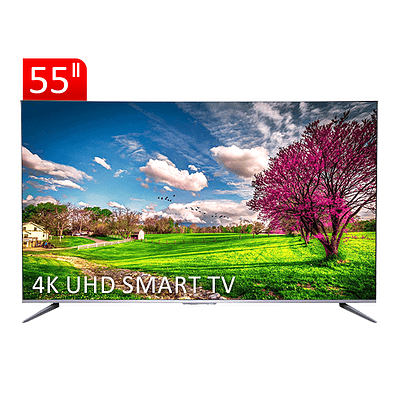 تلویزیون  مدل P735 تی سی ال سایز 55 اینچ UHD 4K هوشمند google TV 