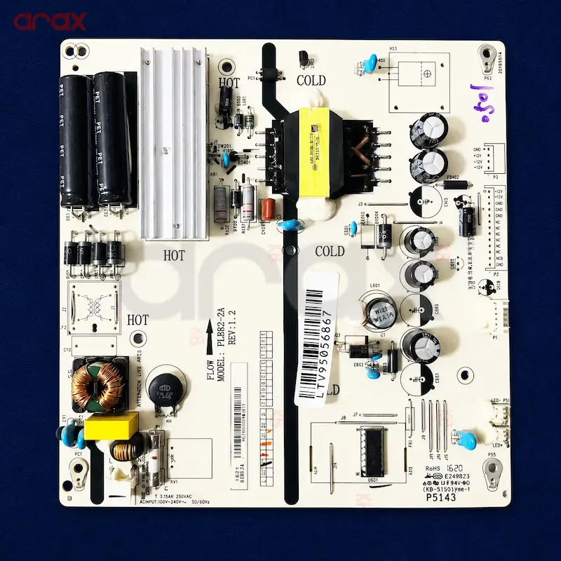 برد تغذیه تلویزیون ايکس ويژن 43XS412
