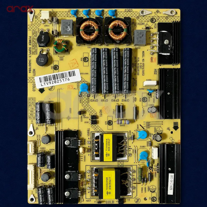 برد تغذیه تلویزیون ايکس ويژن 47K3D100
