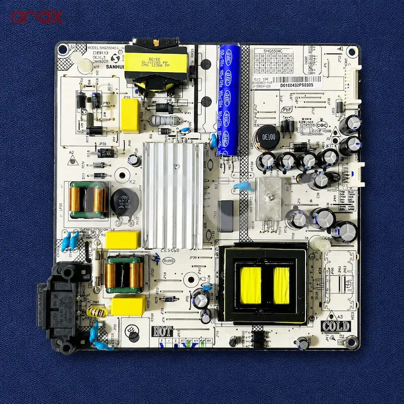 برد تغذیه تلویزیون ايکس ويژن 49XTU815