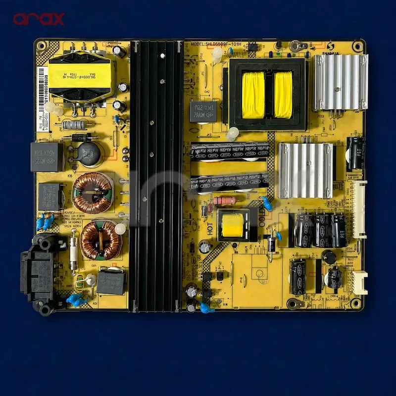 برد تغذیه تلویزیون ايکس ويژن 65XTU815