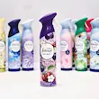  اسپری خوشبو کننده هوا  فبرز رایحه  گیلاس و آلو Febreze Cherrie and plum اصل اروپا Lenore حجم 185 میل