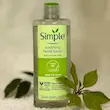 تونر تسکین دهنده و آبرسان سیمپل مدل Soothing Facial Toner بدون الکل حجم 200 میل واردات قانونی ارسال از منطقه آزاد ارس 