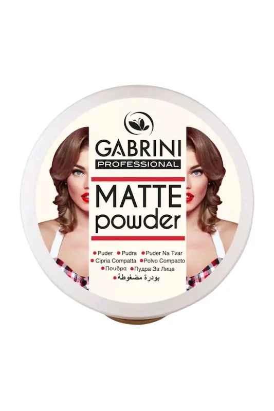 پنکک مات گابرینی Gabrini Mattifying Powder حجم 12 g واردات قانونی ارسال از منطقه آزاد ارس
