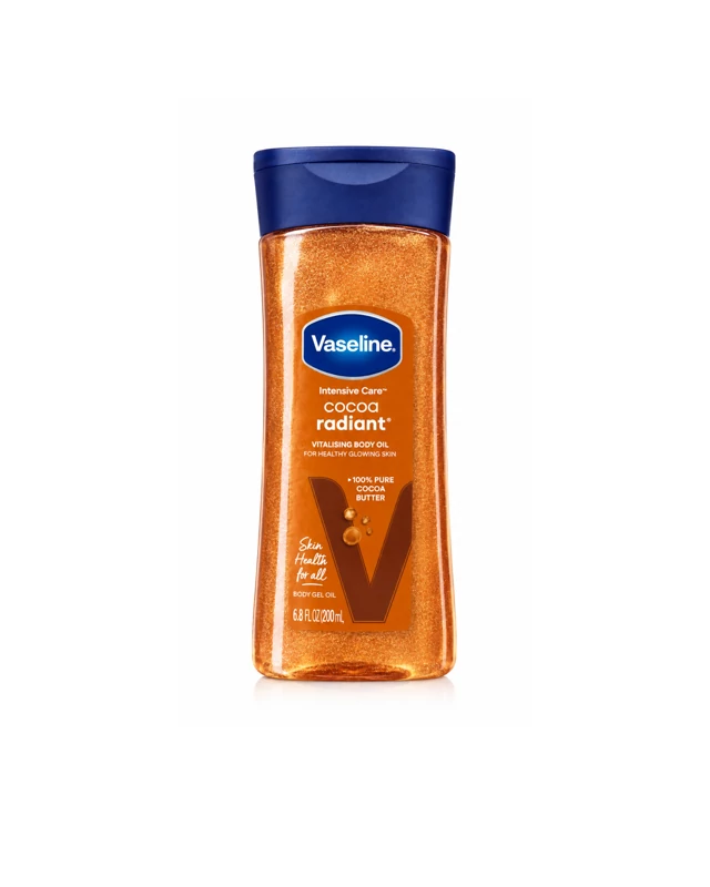 روغن بدن وازلین مدل Cocoa Butter حجم 200 میلی‌لیتر حاوی کره کاکائو خالص