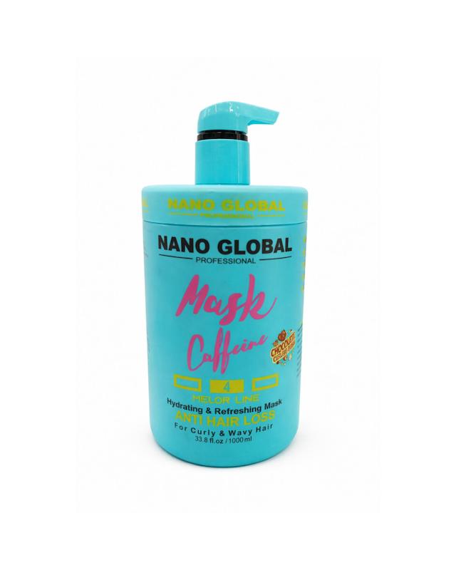 ماسک مو حاوی کافئین ضد ریزش موهای فر نانوگلوبال NANO GLOBAL