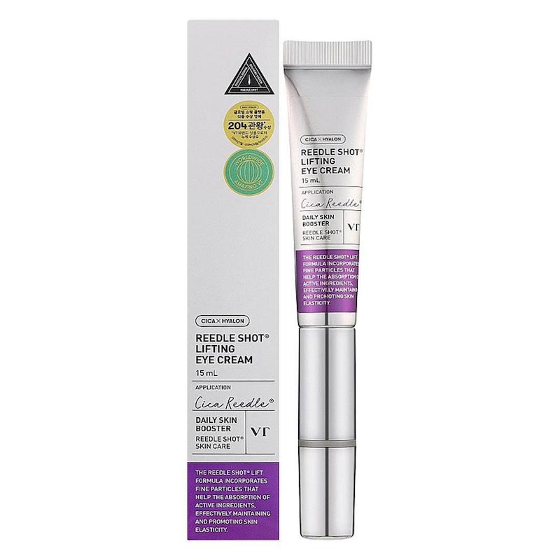 دور چشم لیفتینگ ریدل شات وی تی کازمتیکس (ویبره دار) Vt Cosmetics Reedle Shot Lifting Eye Cream