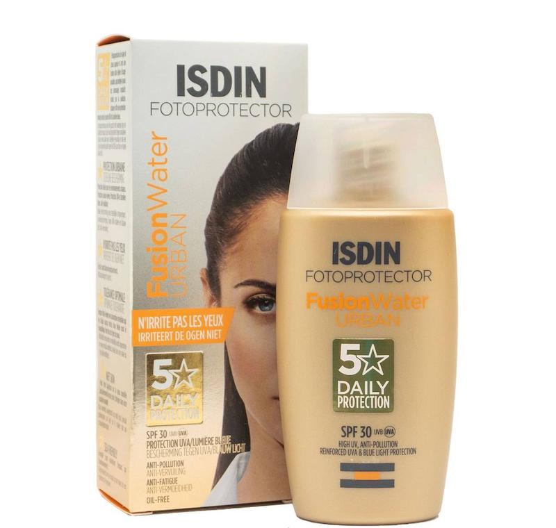 ضد آفتاب فیوژن واتر اوربان بی رنگ ایزدین SPF30 ISDIN Fotoprotector ISDIN Fusion Water Urban