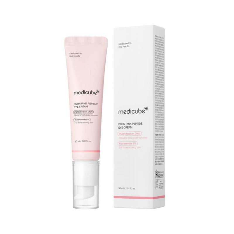 کرم دور چشم pdrn و پپتاید مدی کیوب (ضد چروک و روشن کننده) Medicube PDRN Pink Peptide Eye Cream