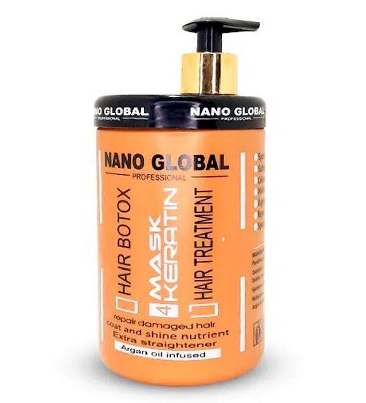 ماسک مو فاقد سولفات حاوی آرگان نانو گلوبال NANO GLOBAL