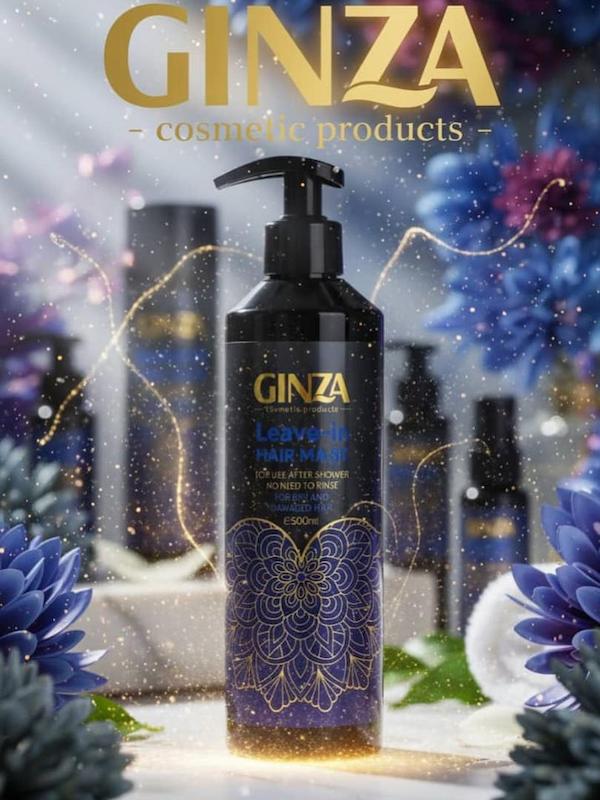 کرم مو فاقد سولفات ترمیم کننده گینزا GINZA