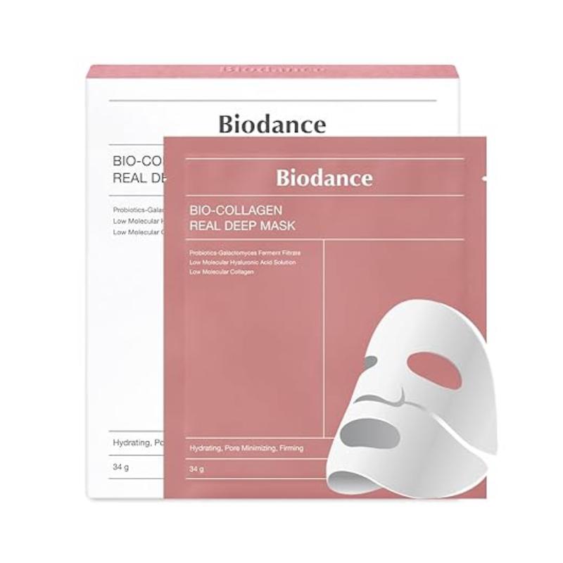 ماسک بسته ۴ عددی صورتی biodance