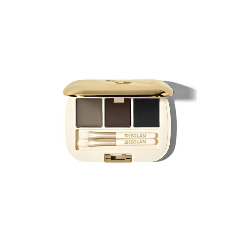 sheglam) Full-Filled Eyebrow Palette-102 Ash Brown پالت ابرو شیگلم