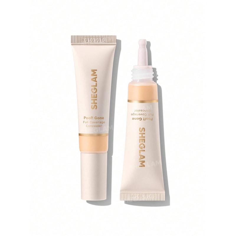 کانسیلر تیوپی مدل فول کاور شیگلم (Poof! Gone full coverage concealer sheglam) رنگ fair 