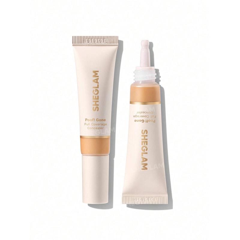 کانسیلر تیوپی مدل فول کاور شیگلم (Poof! Gone full coverage concealer sheglam) رنگ Nude 