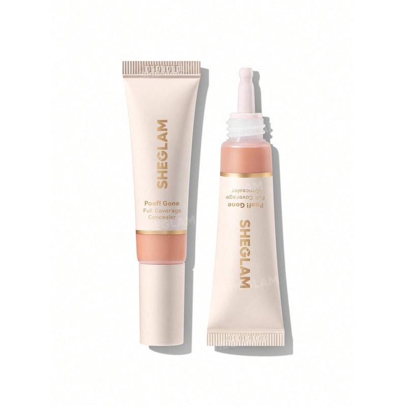 کانسیلر تیوپی مدل فول کاور شیگلم (Poof! Gone full coverage concealer sheglam) رنگ pink pearl