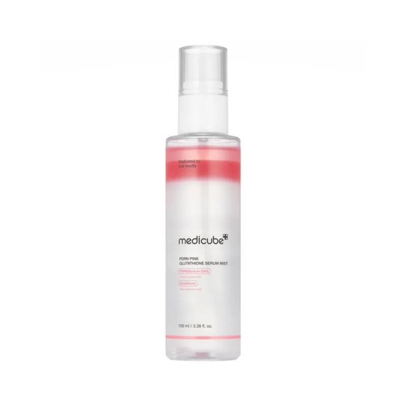 میست سرم روشن کننده گلوتاتیون مدی کیوب PDRN Pink Glutathione serum Mist Medicube