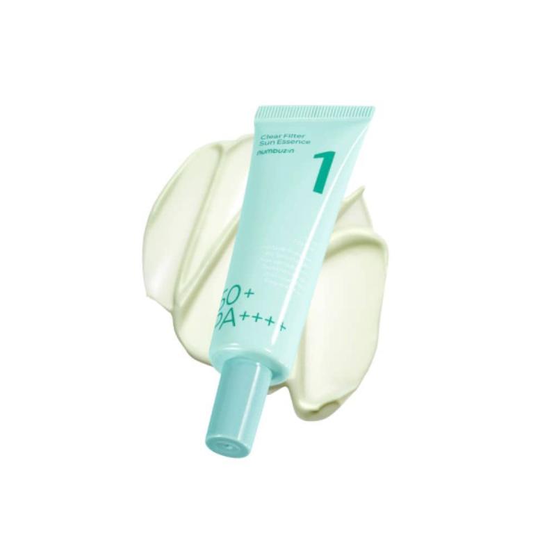 اسنس ضد آفتاب نامبوزین شماره 1 روشن کننده و تسکین دهنده (Numbuzin) Numbuzin No.1 Clear Filter Sun Essence SPF50+ PA	
