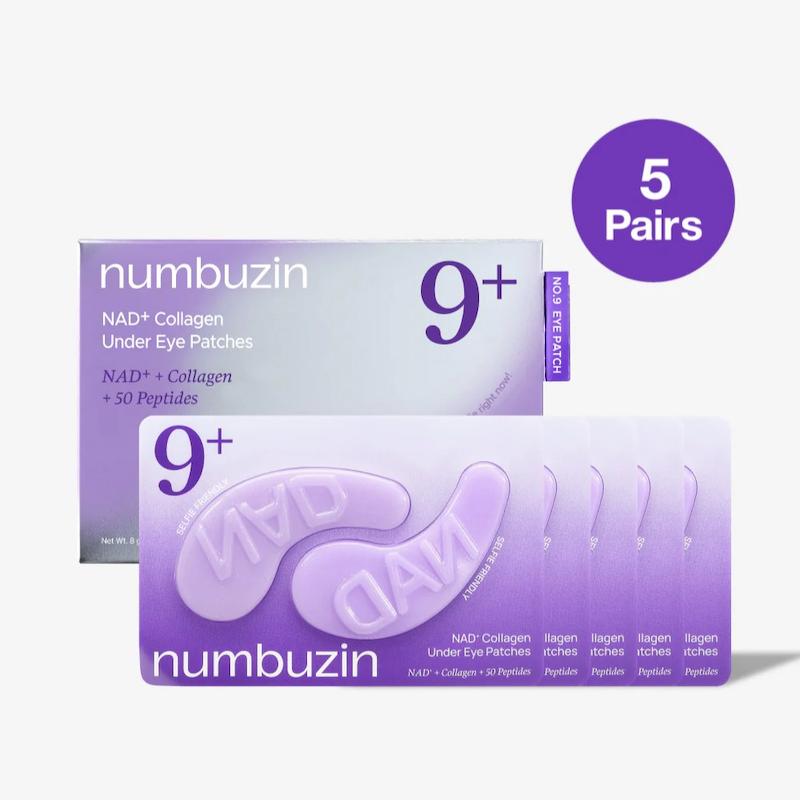پچ‌ زیر چشم جوانساز شماره 9 نامبوزین (Numbuzin) NUMBUZIN 9 NAD Collagen Under Eye Patches	