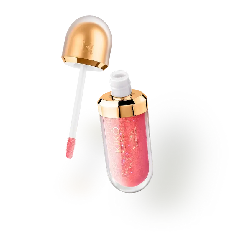 لیپ گلاس هیدرا سه بعدی 02 frutty soberto رنگ juicy fizz 3d hydra limited (kiko)	
