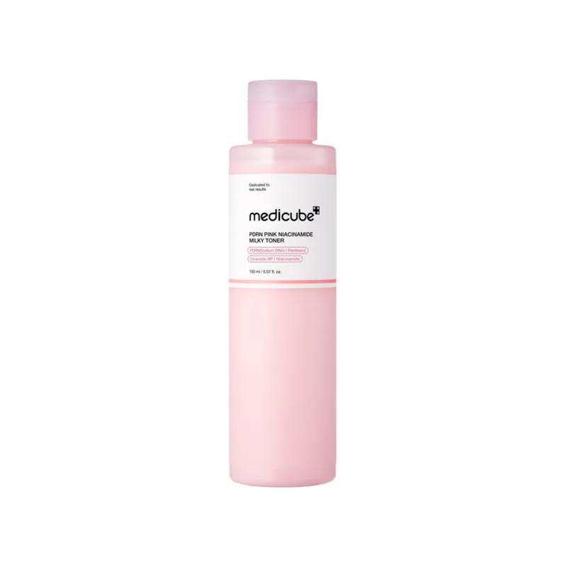 تونر شیری PDRN و نیاسینامید مدی کیوب pdrn pink niacinamide milky toner 150 ml (Medicube)	