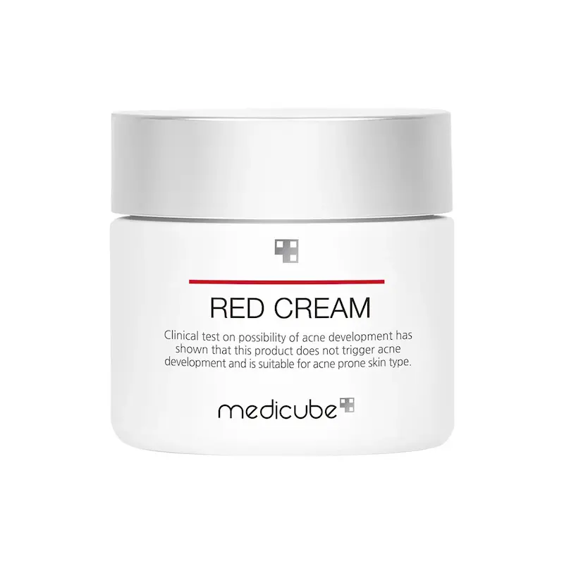کرم قرمز مدی کیوب red cream 50Ml (Medicube)	